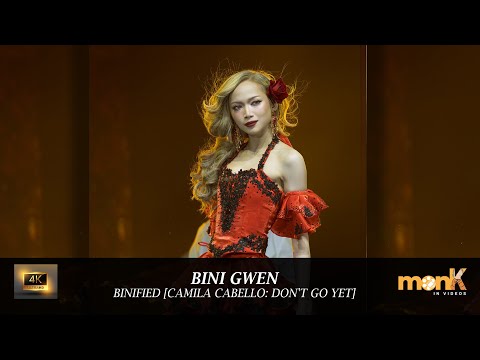 BINI GWEN [Camila Cabello: Don't Go Yet] [Binified]