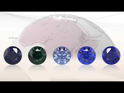 Sapphire Color & Origin (Different Blue Sapphire and other Fancy Sapphire colors) | Diamondère