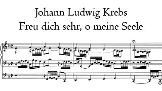 Krebs - Freu dich sehr, o meine Seele - Klais organ, Lubin, Hauptwerk