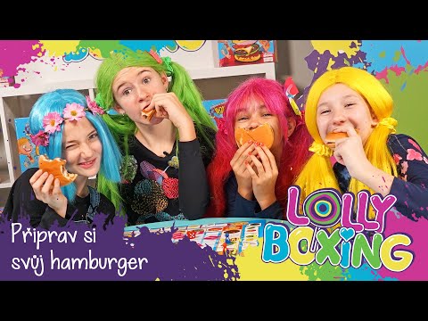 LOLLYBOXING - Připrav si svůj hamburger 😁🍔