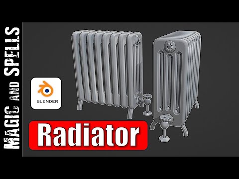 BLENDER: RADIATOR MODELING
