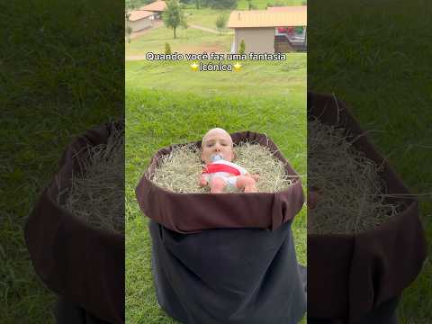 A MELHOR FANTASIA BÍBLICA !! (JESUS NA MANJEDOURA)