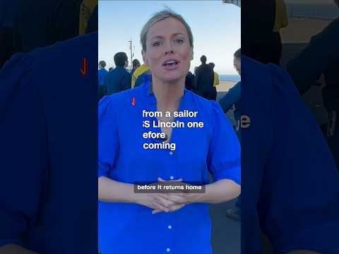 Hear from a sailor on USS Lincoln one day before homecoming