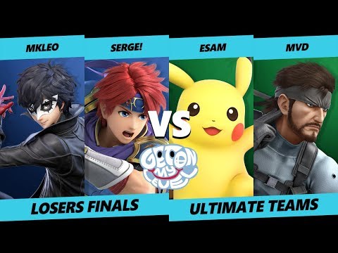 GOML 2019 SSBU - Esam & MVD Vs. MkLeo & Serge - Smash Ultimate Tournament Losers Finals