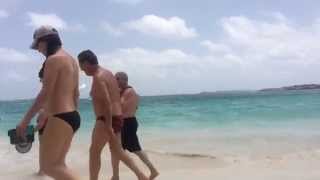 People Watching on Orient Beach