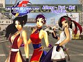 The King Of Fighters 2001 PS2 Athena Yuri Mai Hinako