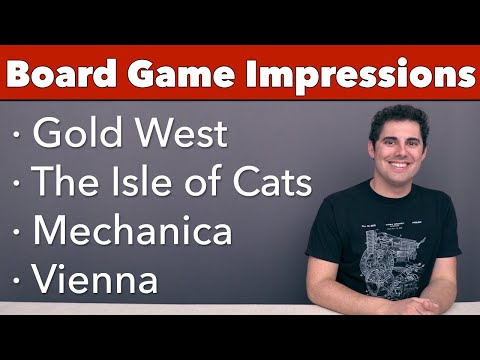 Impressions from Vienna & other games (Light Reviewing)