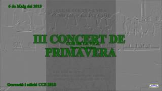 III Concert de Primavera