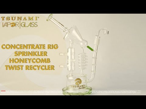 Sprinkler Honeycomb Twist Recycler (12″)