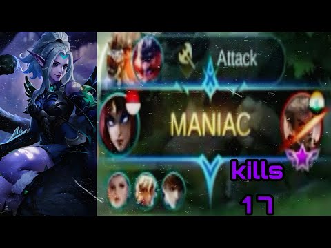 MANIAC ! Irithel Crazy Critical Damage Build ~ Top 1 Global Irithel ! ~ { No Recall } MOBILE LEGENDS
