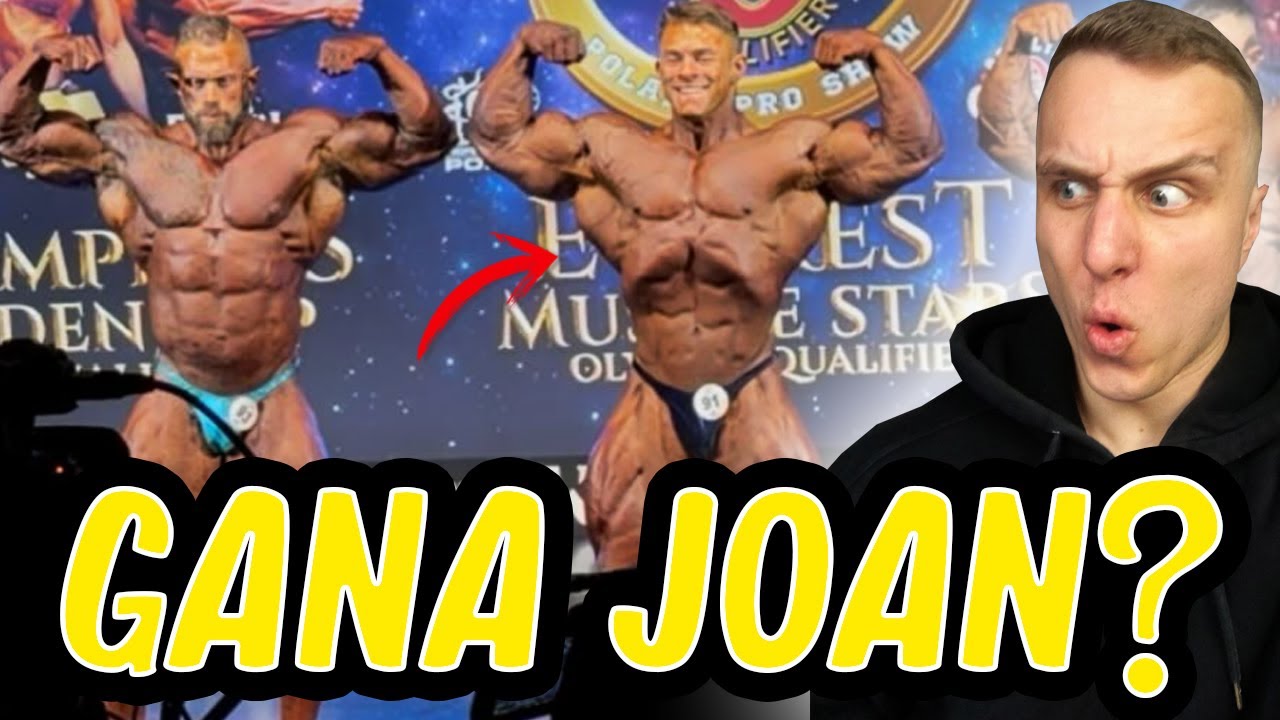 Joan Pradells podría ganar y clasificar para el Olympia 2026 *Polonia Pro 2025*