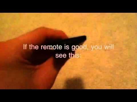 How to tell if a remote is good