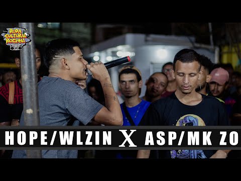 HOPE e WLZIN X ASP e MK ZO - SEMIFINAL - Roda Cultural da Rocinha: 123ª EDIÇÃO
