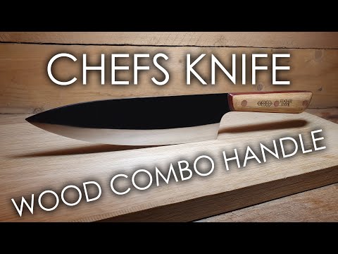 Chef's Knife - wood combo handle