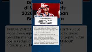 Pole Position Berakhir Pahit! Bagnaia Kembali Terjatuh di MotoGP Prancis 2026