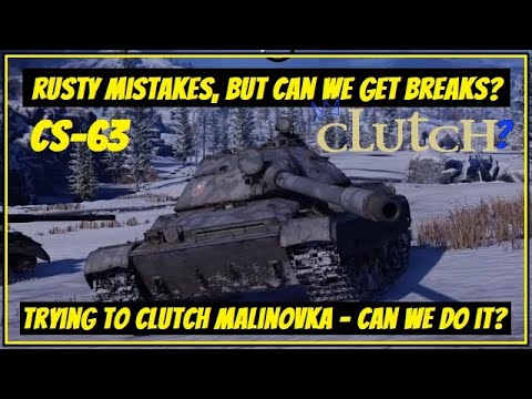 WOT Console: Rusty mistakes, but can we get the breaks? // Trying to Clutch Malinovka!