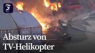 Mehrere Tote bei Hubschrauber-Absturz in Los Angeles