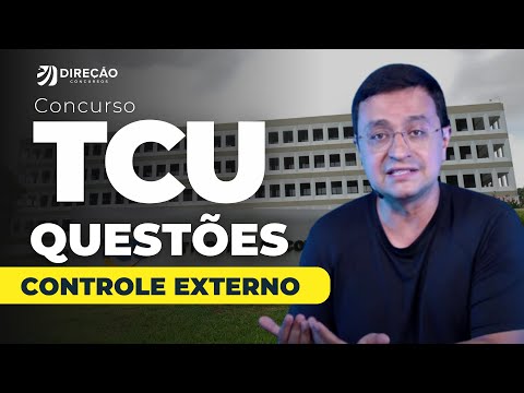 CONCURSO TÉCNICO TCU: QUESTÕES CEBRASPE 2024/2025 - CONTROLE EXTERNO (Erick Alves)