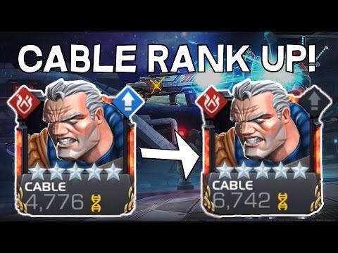 5 Star Cable Rank Up and Gameplay! - Marvel Contest Of Champions