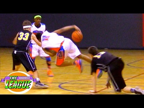 Jaden Springer RIDICULOUS PASS at The League Nashville - Class of 2020 Basketball