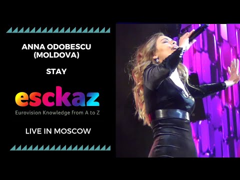 ESCKAZ in Moscow: Anna Odobescu (Moldova) - Stay (at Moscow Eurovision PreParty)