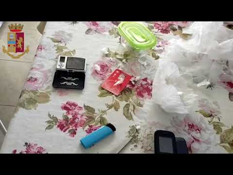 LA POLIZIA DI STATO ARRESTA UNA COPPIA PERDETENZIONE AI FINI DI SPACCIO