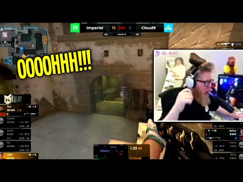 FL0M GRINGO IMPRESSIONADO!!! REAGINDO A ULTIMO ROUND DA IMPERIAL X CLOUD9😱😱😱