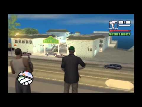 gta san andreas 100% walkthrough part 59 (Mission 49) Pier 69
