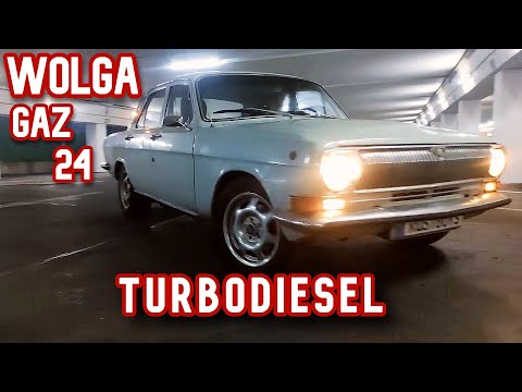 Turbodiesel im GAZ 24 Wolga - Probefahrt mit 180 km/h! (OM605 Umbau Teil 7)