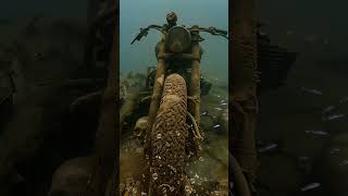 &quot;Ghost Rider&#39;s motorcycle left in the deep sea&quot; #atlantis #ocean #ai #history #shortvideos