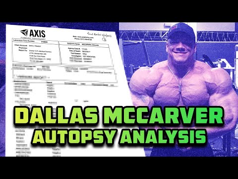 Dallas McCarver Autopsy Report Analysis - How He Had 55,000 ng/dL Testosterone