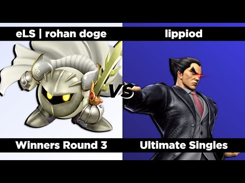 Super Smash Qwertz #14 - Winners Round 3 - eLS | rohan doge (Meta Knight) vs. lippiod (Kazuya)