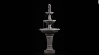 Pisa Faux Stone 3-Tier Fountain