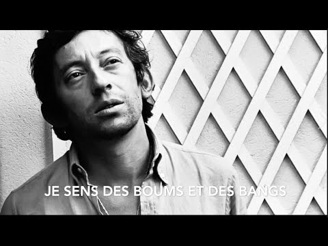 ¨Comme un Boomerang ¨ Lyrics (Avec paroles). Serge Gainsbourg HD