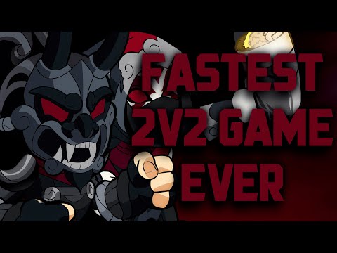 [World Record] Brawlhalla Fastest Ranked 2v2 Game Ever - (55 seconds)