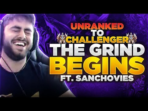 Yassuo | THE GRIND BEGINS!! Ft. Sanchovies  (Unranked to Challenger)