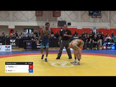 GR/GR 67 KG - QF - Jesse Thielke (NYAC) Vs. Christen Hunt (USAF)