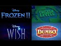 All The Logos From Walt Disney Animation Studios Trailers 1937 2023 Last Day Of Disney100 In 2023