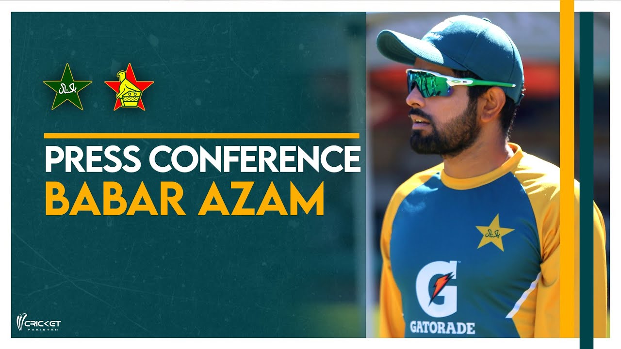 babar azam announces 13 man squad for second zimbabwe test