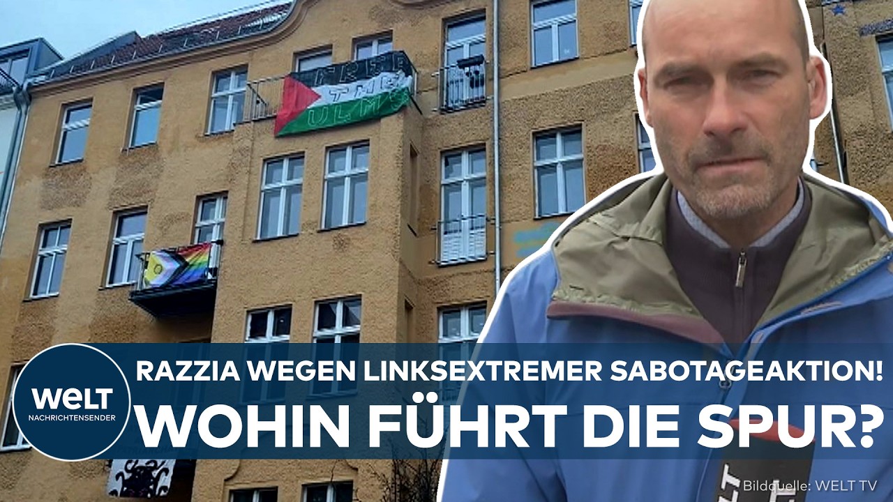 RAZZIA IN BERLIN: Polizei stürmt Szene-Treffpunkte! Wohin führt die Spur der linksextremen Zelle?