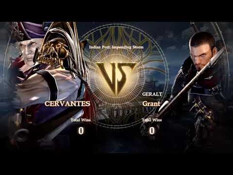 Soul Calibur VI - Grant vs Cervantes on Very Hard