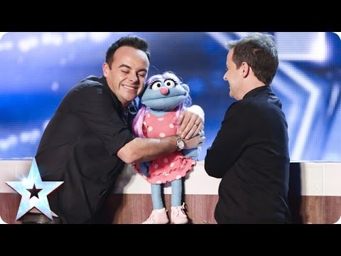 Puppet Patsy May sings Dream a Little Dream | Britain's Got Talent 2014
