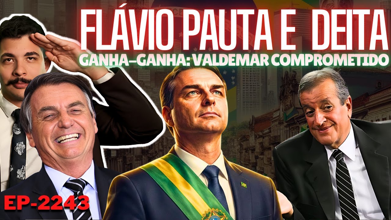 Flávio PAUTA o Dia e DEITA no Ratinho e Metrópoles + GANHA-GANHA: Valdemar Comprometido Com Flávio.
