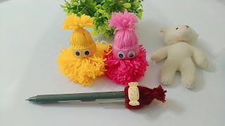Easy wall hanging | cute cartoon | keychain kaise banaye | Trending Craft  #newyear #craft #cute