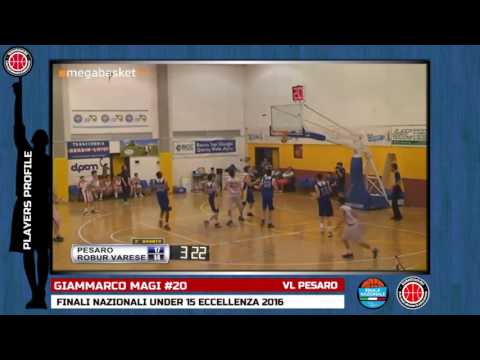 Players Profile: Magi Giammarco - Finali Nazionali U15 - 2016