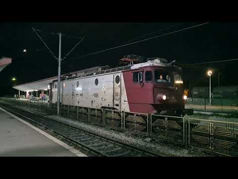Trenuri și activitate feroviară de noapte / Night Trains - Gara/Rail station Brașov - 31.05.25