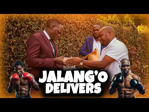 Mp Jalang'o delivers ksh 4 million to Oga Obinna promised by the president