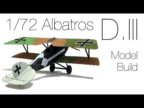 Albatros D.III 1/72 Italeri 1374 Model Build | RWO Models