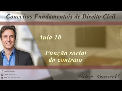 Conceitos Fundamentais de Direito Civil - Nelson Rosenvald - Função Social do Contrato
