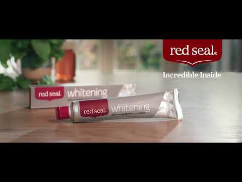 Red Seal Whitening Toothpaste - 3 Shades Whiter in 7 Days (No Peroxides & SLS)